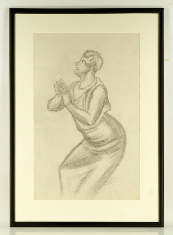 Attr. Benton, "Radio Soprano," Pencil (1 of 7)