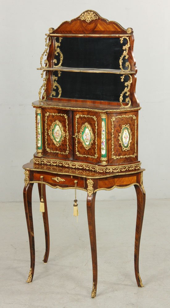 19th C. French Bonheur du Jour (1 of 9)