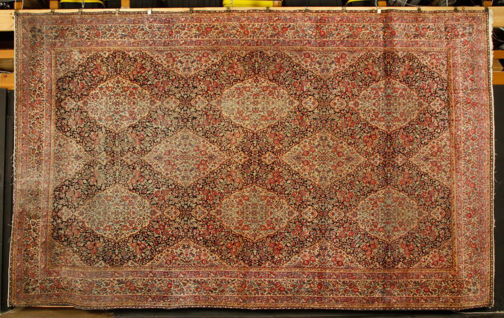 Antique Persian Lavar Kerman Rug (1 of 9)