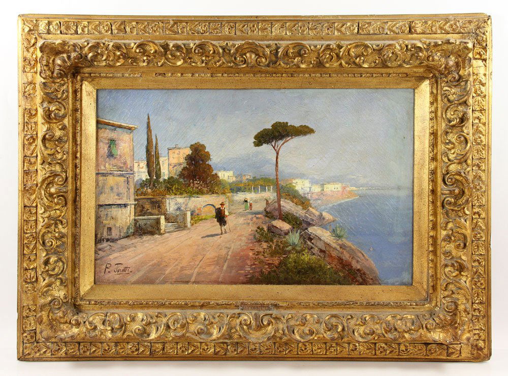 Toretti, View of The Capri Coast, Oil (1 of 5)
