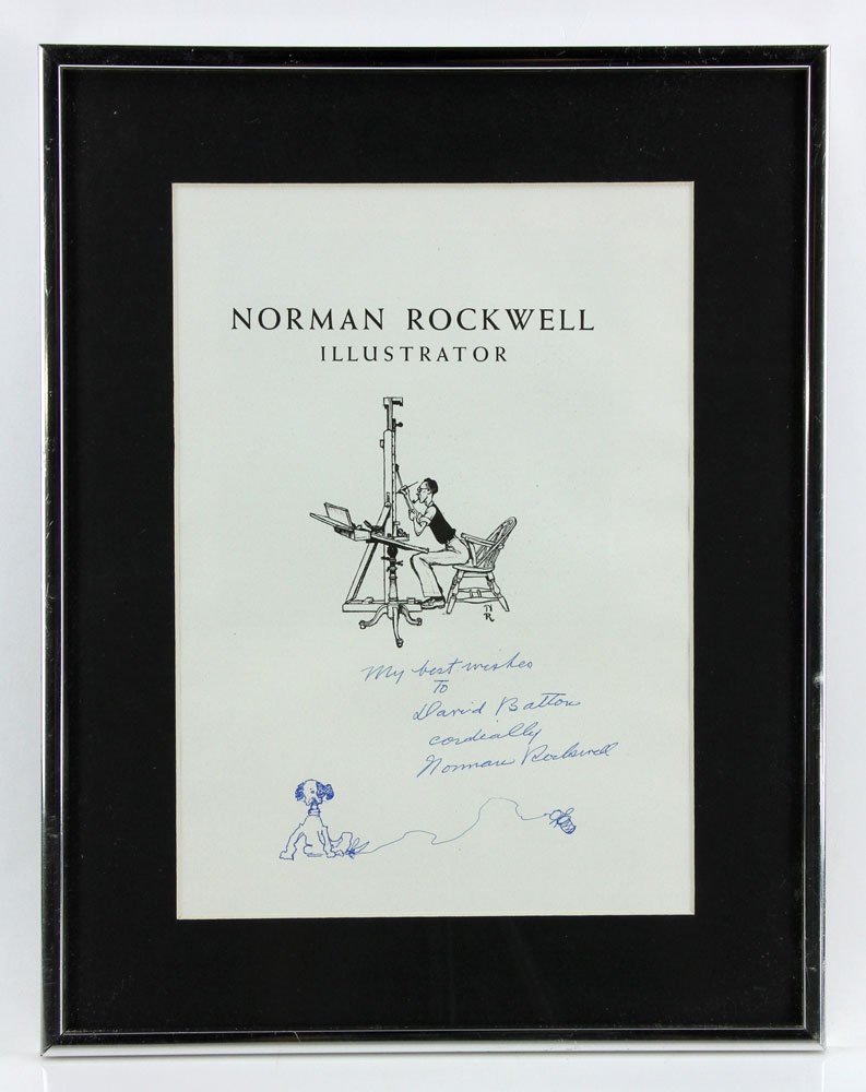 Signed Rockwell Note (1 of 5)