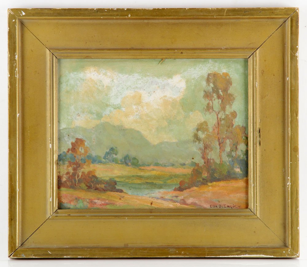 Ingle, California Landscape, Oil on Board (1 of 7)