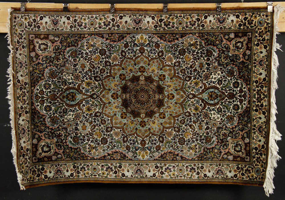 Semi-Antique Silk Rug (1 of 5)