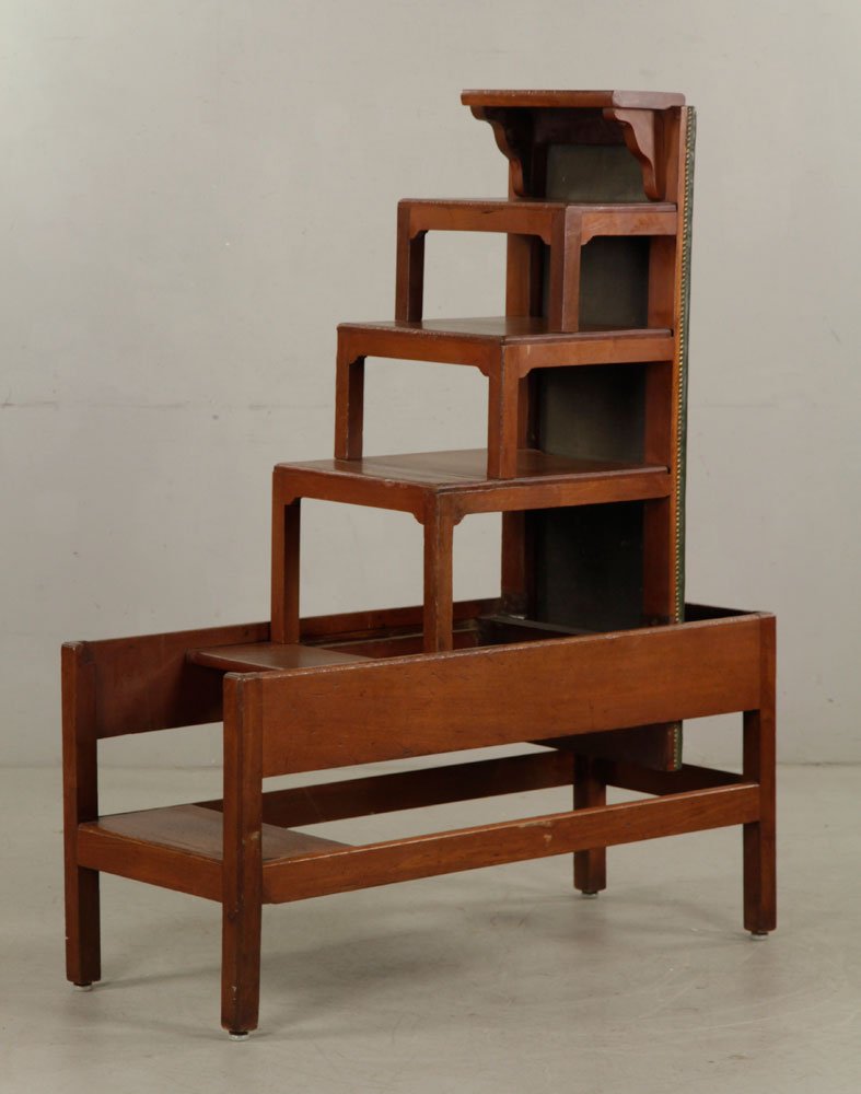 18th to 19th C. English Mahogany Folding Stairs (1 of 6)