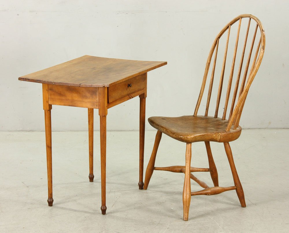 American Shaker Table and Windsor Chair (1 of 8)