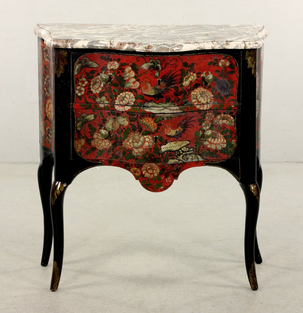 French Hand Painted Commode (1 of 10)
