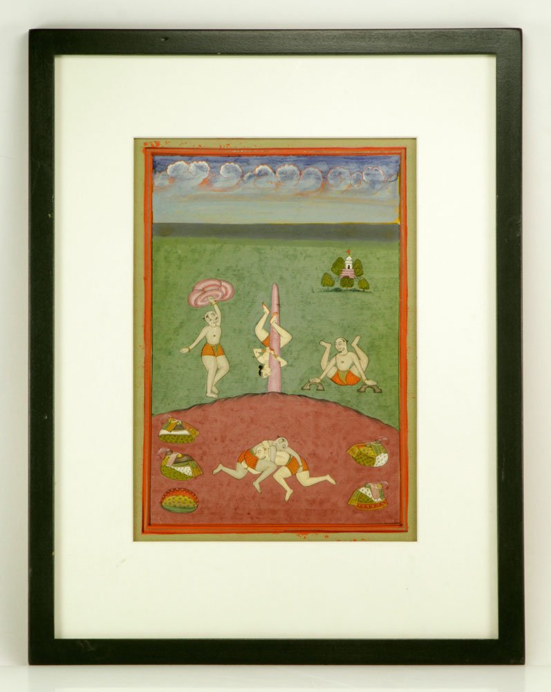 18th to 19th C. Indian Ragamala Painting (1 of 4)