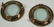 3170: Pair of late 20th C. Solid Brass Ship's Portholes