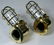 4244: Pair of 20th C. Brass Ship's Companionway Lamps - 2