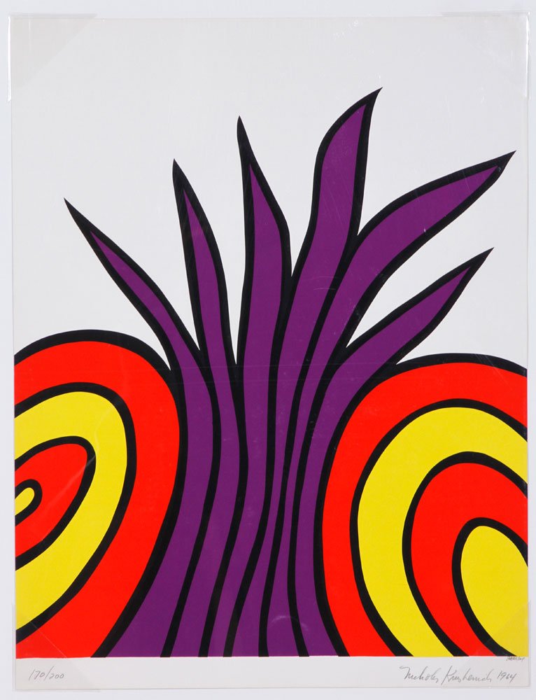 Krushenick, "James Bond Meets Pussy Galore," Serigraph (1 of 3)