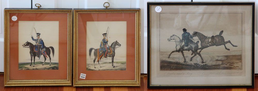 Lot of Three Prints (1 of 5)