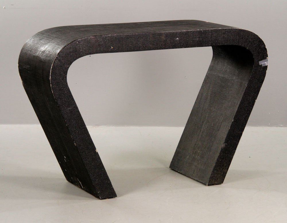 Attr. Karl Springer Black Modern Table (1 of 3)
