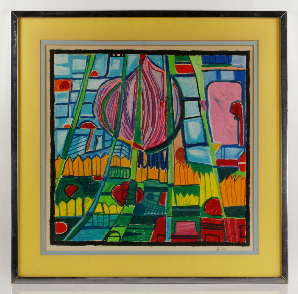 Mid Century Abstract, Lithograph (1 of 4)