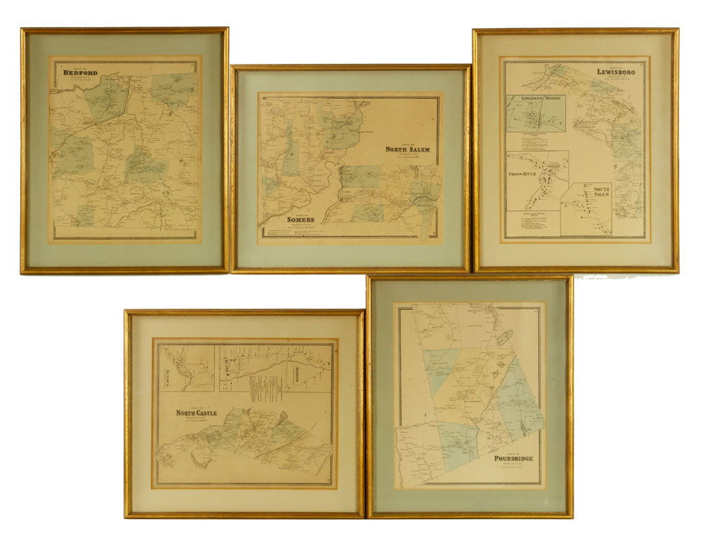 Six Westchester County Maps (1 of 9)