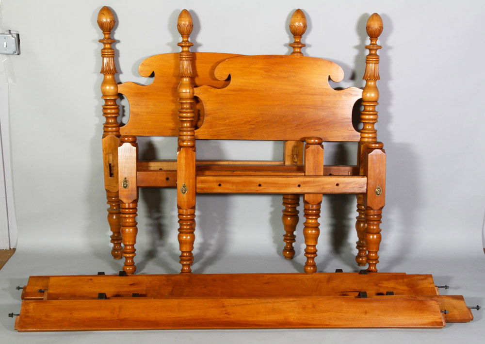 Pr. Early American Twin Rope Beds (1 of 3)