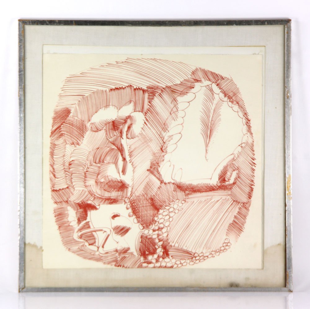 Altoon, Gemini I," Lithograph: John Altoon (American, 1925-1969), "Gemini I," lithograph, signed and titled in pencil lower right, circa mid-1960's, published and printed by Gemini GEL with their blindstamp lower right, 19" square 