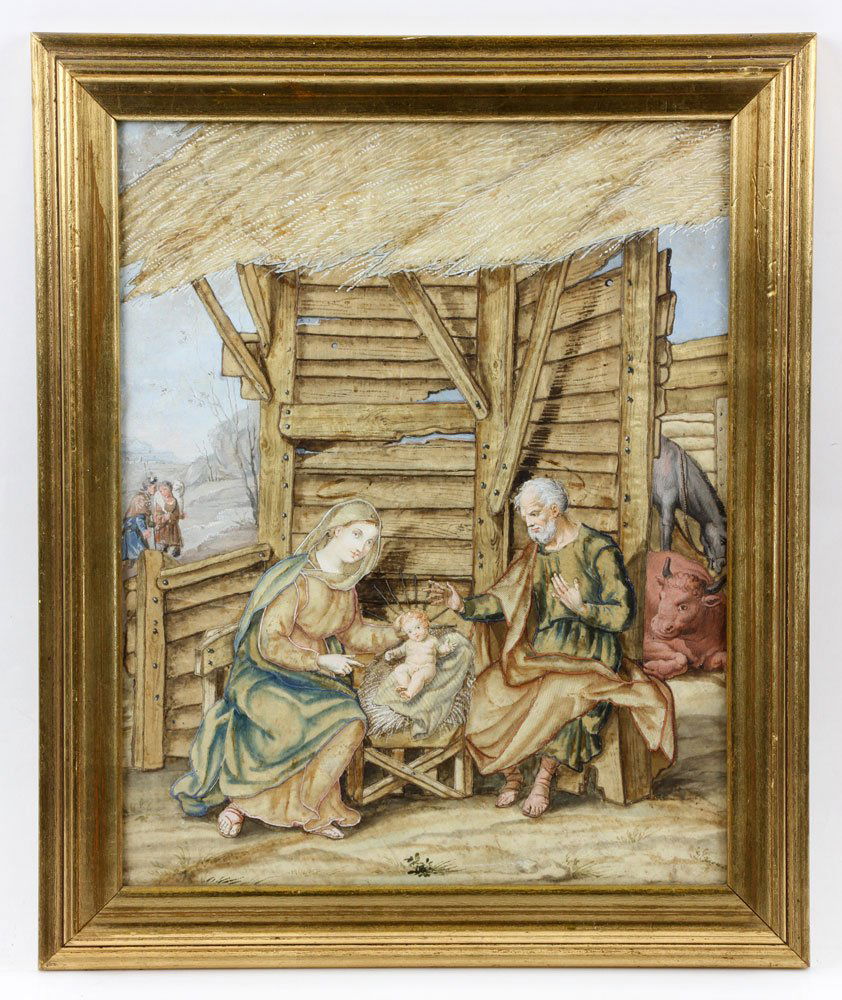 18th/19th C. Italian School, Mary & Jesus (1 of 7)