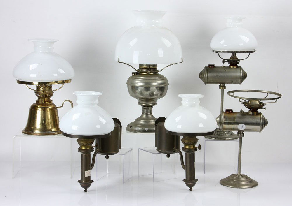 Lot of Oil Lamps (1 of 10)