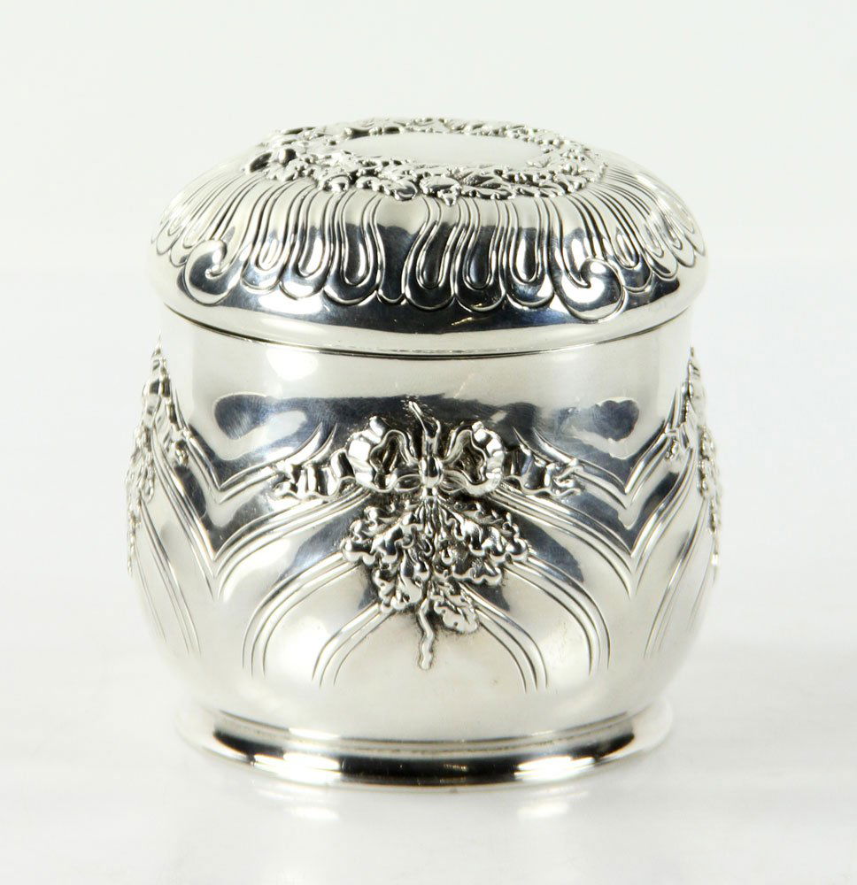 Tiffany & Co. Sterling Tea Caddy (1 of 7)