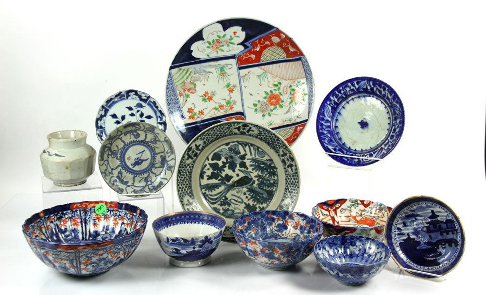 Asian Porcelain Items, 18 Pieces (1 of 10)