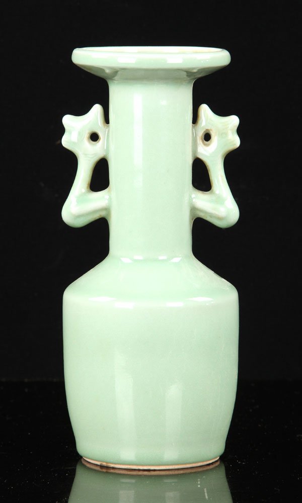 Celadon Double Ring Vase (1 of 4)