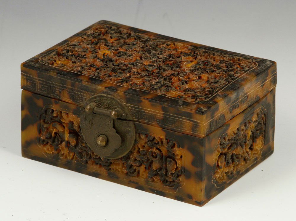 Chinese Carved Box (1 of 4)