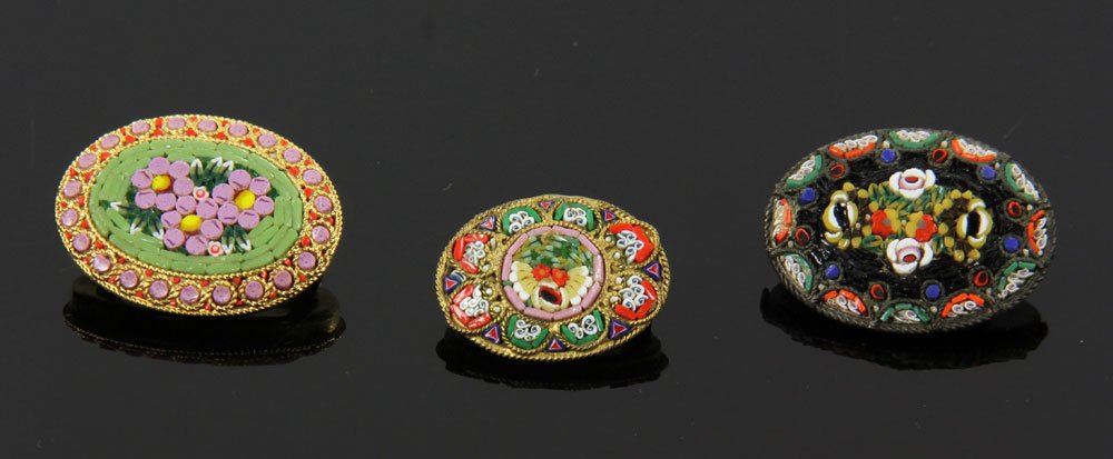 3 Italian Brooches (1 of 6)