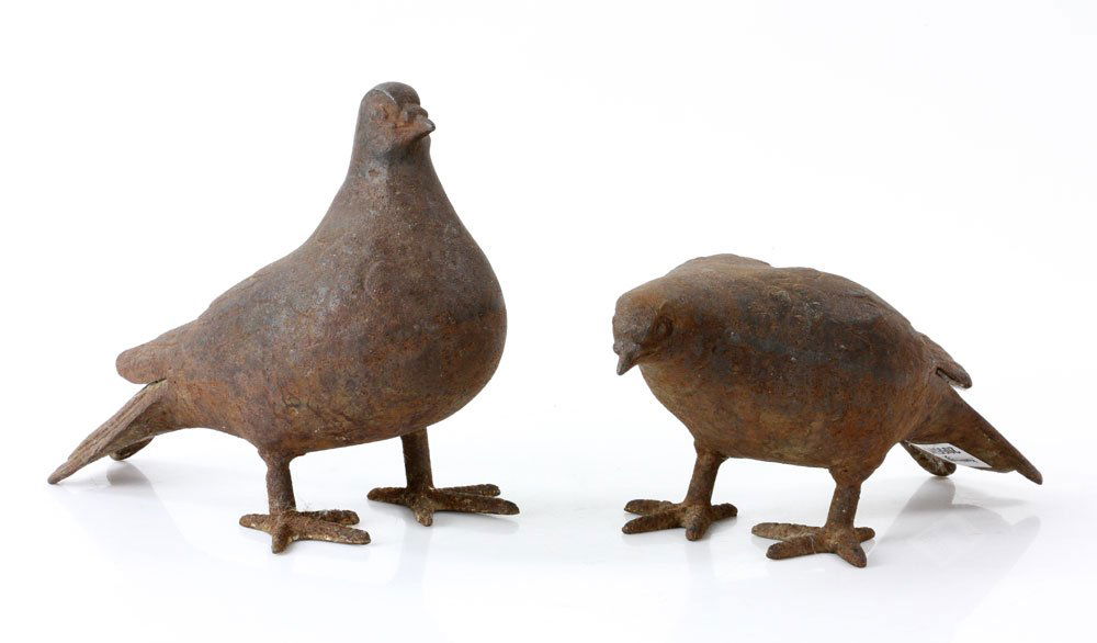 Japanese Cast Iron Pigeons (1 of 7)