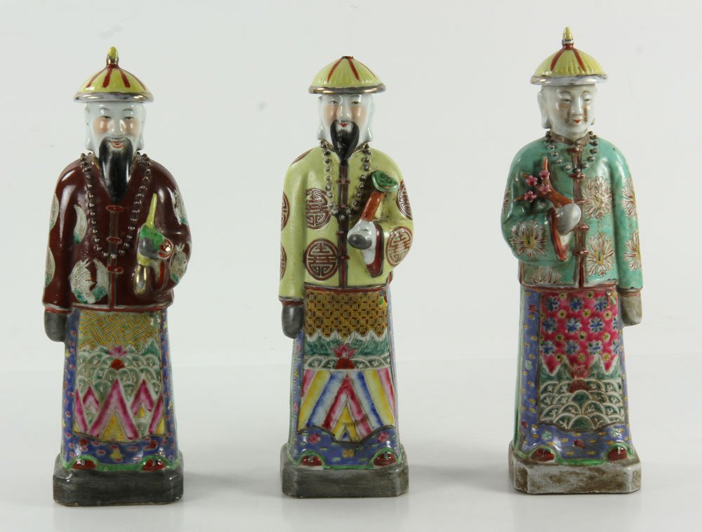 Three Chinese Porcelain Wise Men (1 of 6)