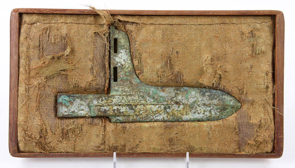 Chinese Zhou Dynasty Bronze Ge (1 of 10)