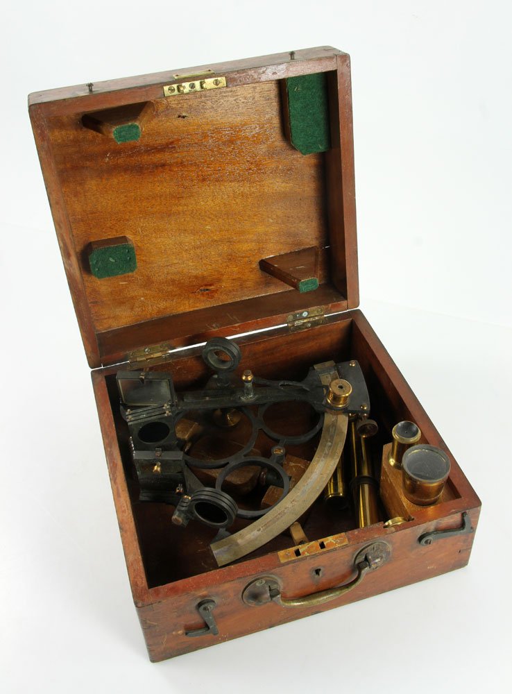 Antique Brass Sextant (1 of 6)
