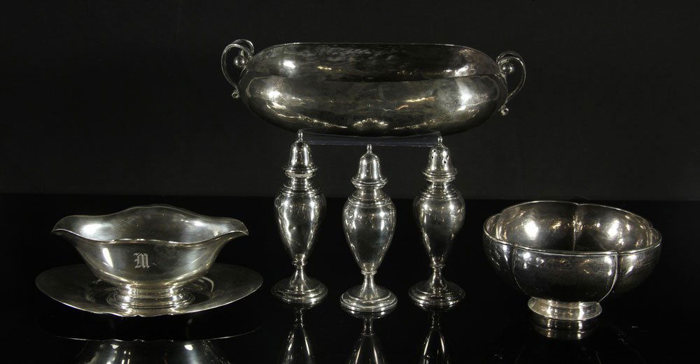 Lot of Sterling Hollowware (1 of 5)