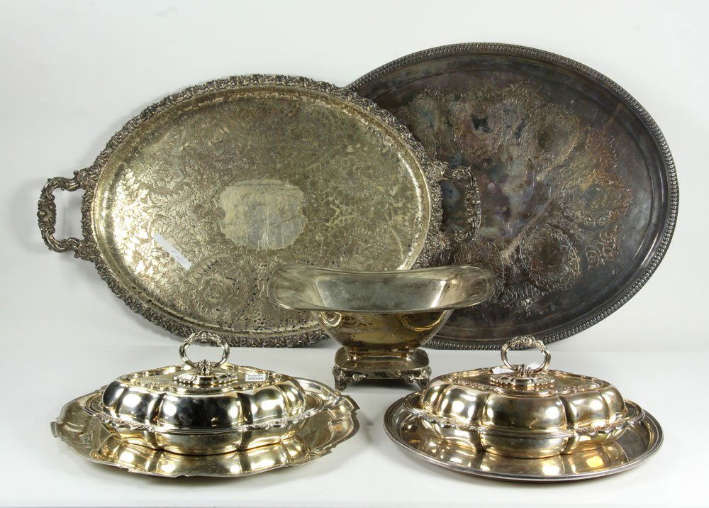 Lot of Assorted Silver Plate (1 of 8)