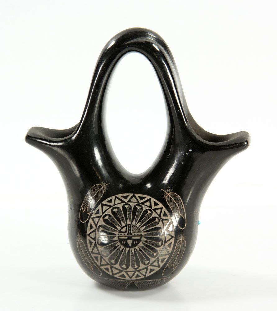 Red Starr Sioux Pottery Vase (1 of 7)