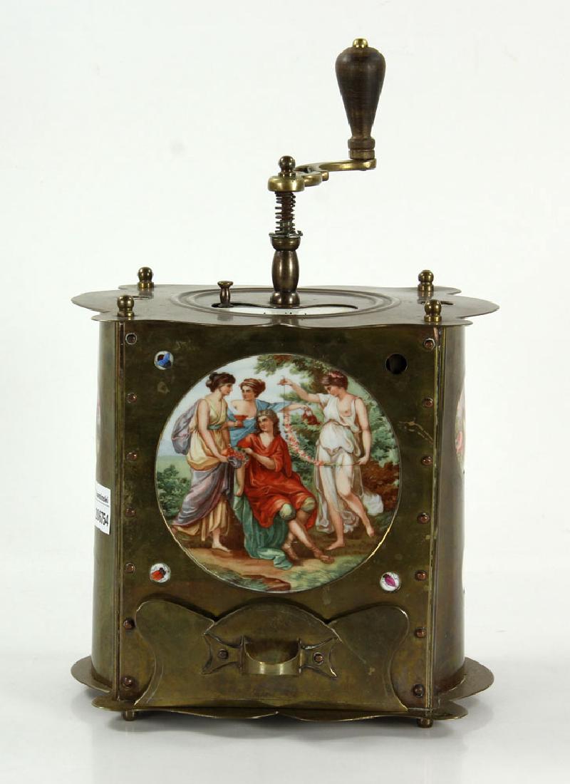 Antique Brass Coffee Grinder