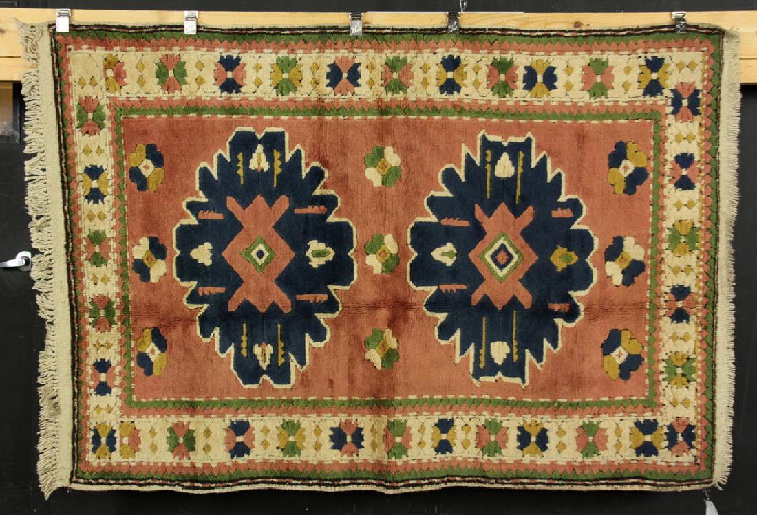 Turkish Kars Kazak Carpet: Turkish Kars Kazak carpet, 7' x 5'.