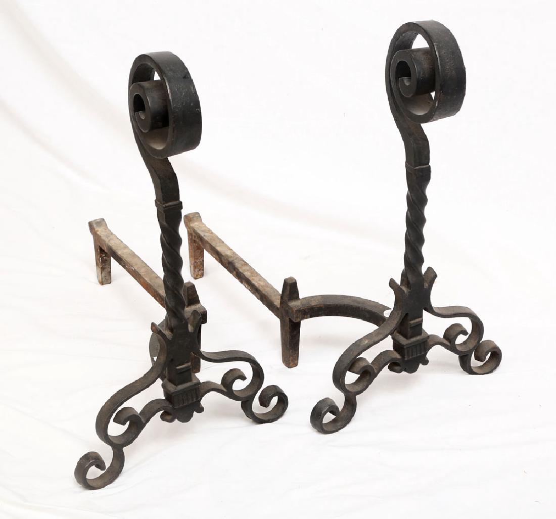 Pr. Spanish Andirons (1 of 6)