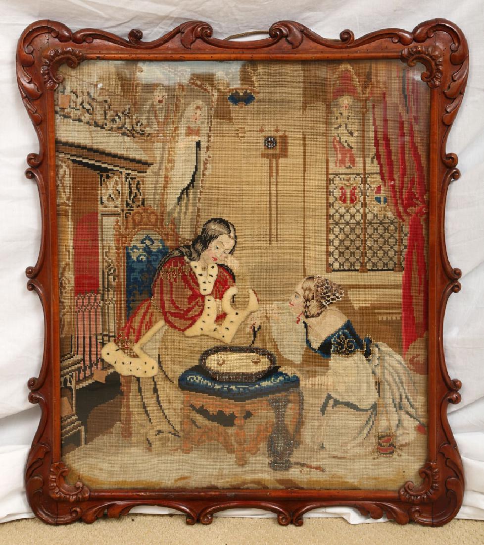 19th C. English Victorian Needlework (1 of 6)