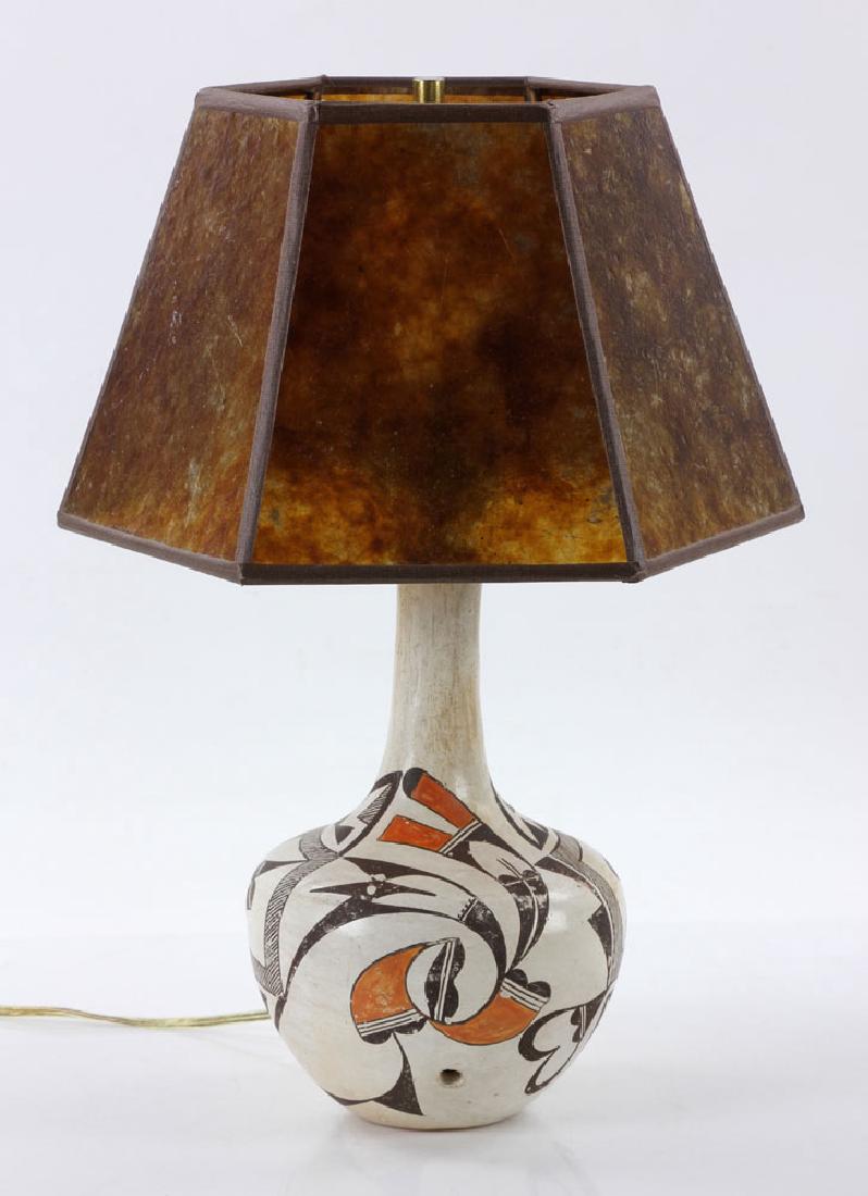 Acoma Pottery Vase/ Lamp (1 of 9)