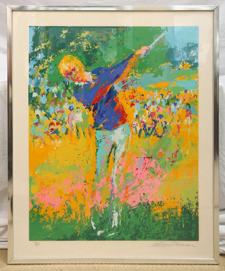 Neiman, "Jack Nicholas," Serigraph (1 of 7)