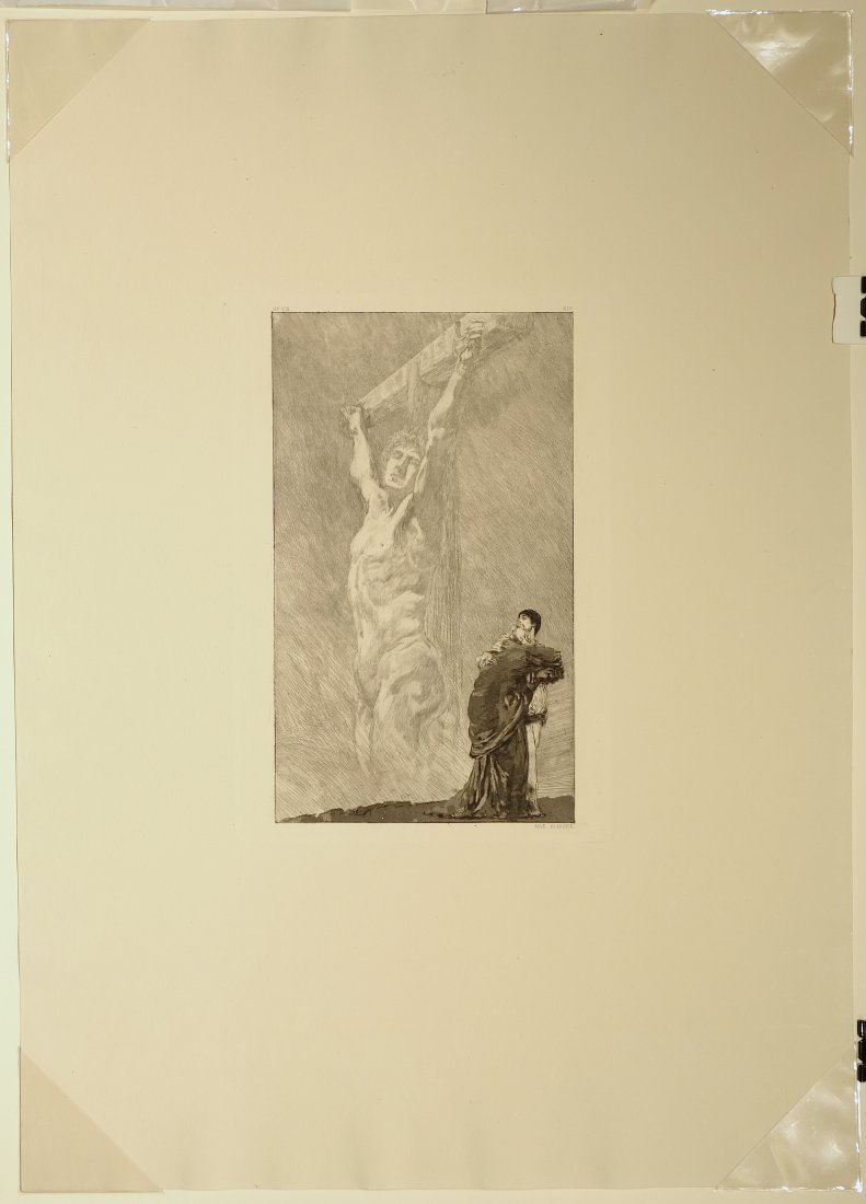 Max KLINGER - Leide (Suffer): Max KLINGER (German, 1857-1920) Leide (Suffer). Etching. 1880-4; this impression printed 1920. 11-1/2 x 8-1/8 inches.