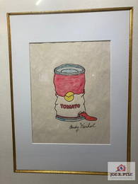 Original Drawing by Andy Warhol