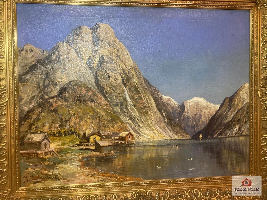 Unknown artist; Oil on canvas (1 of 4)