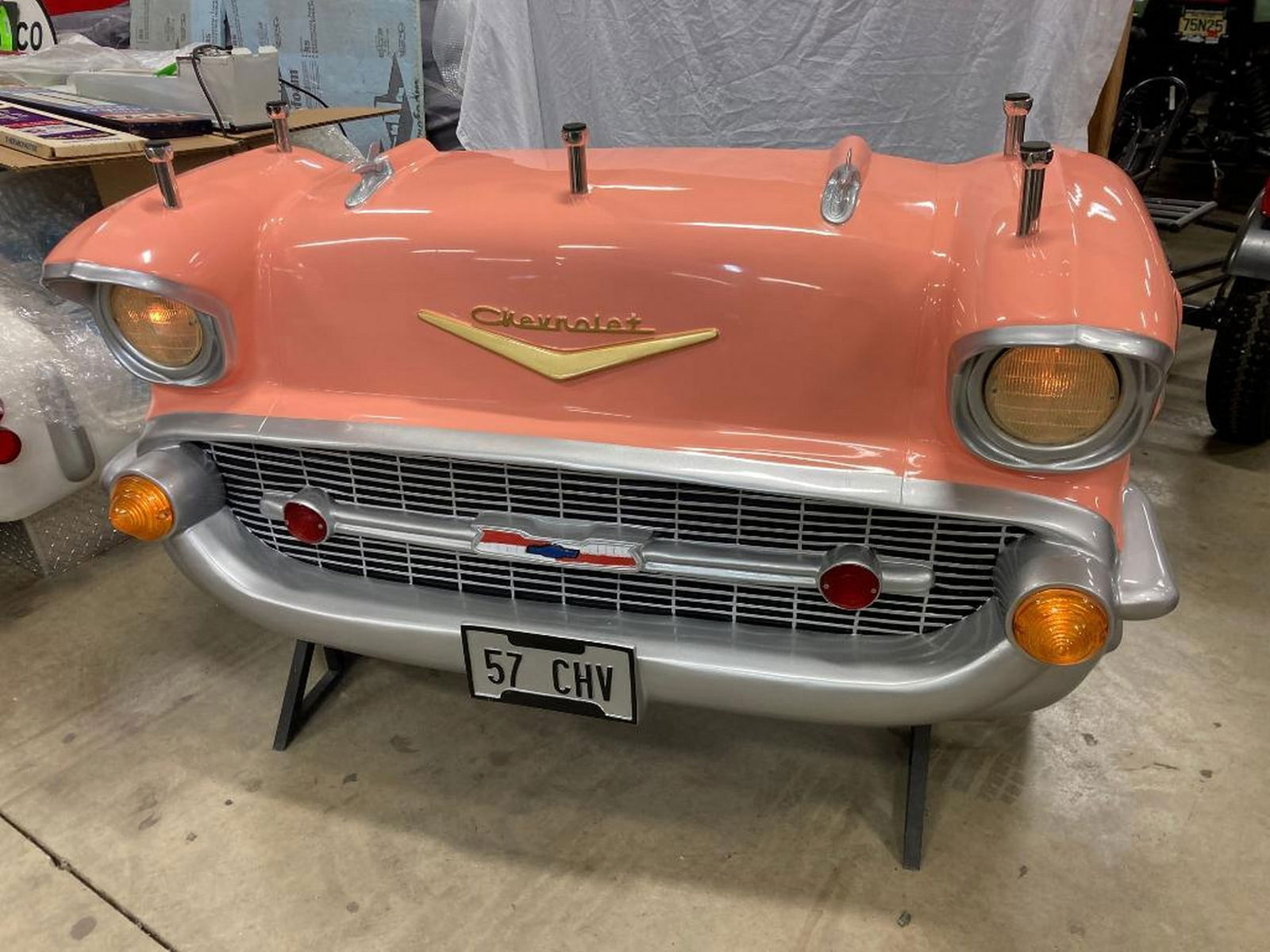 Serving Bar - 1957 "Chevrolet Bel Air" - Pink (1 of 3)