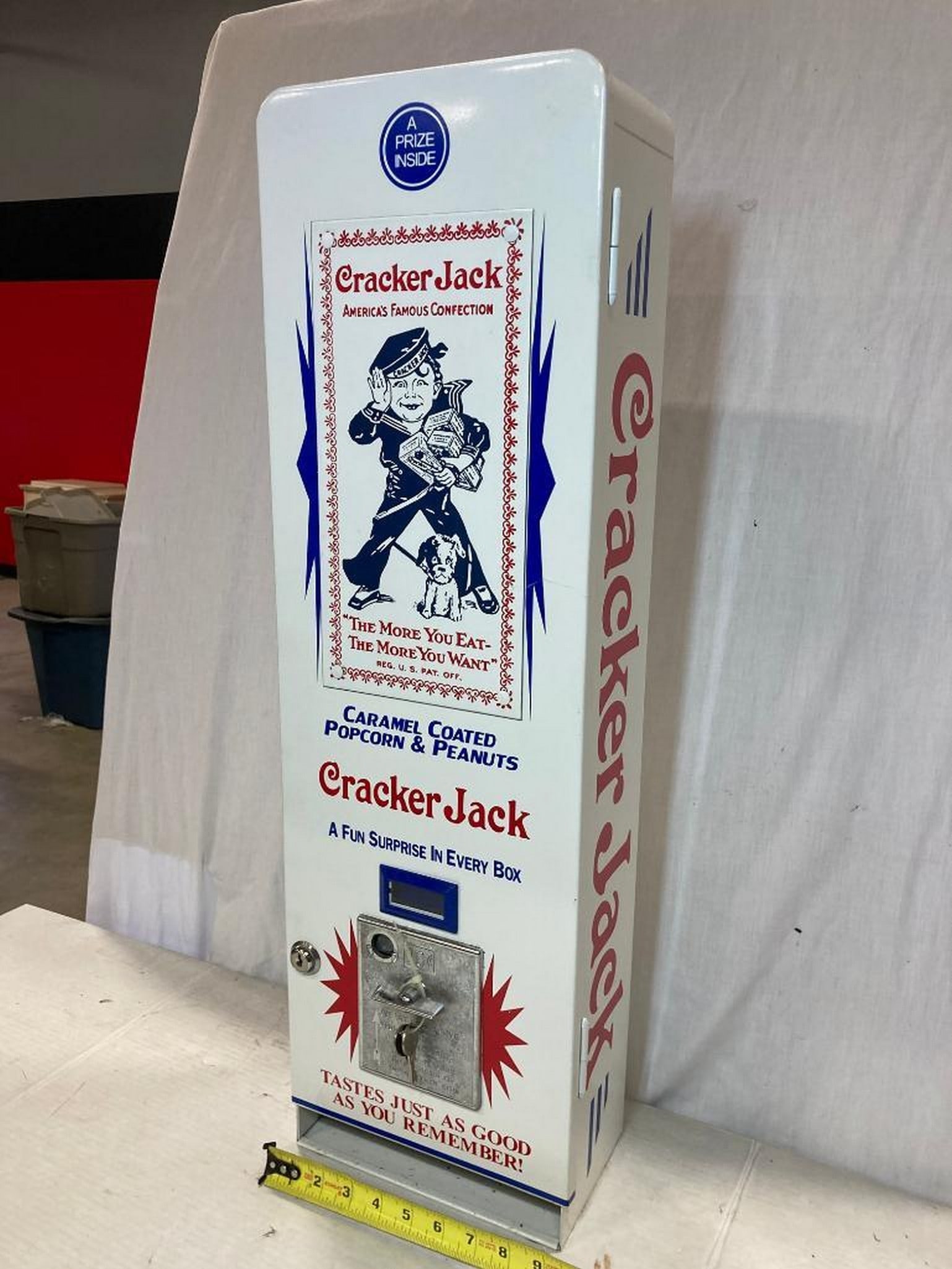 1920's "cracker Jack" Vending Machine Auction