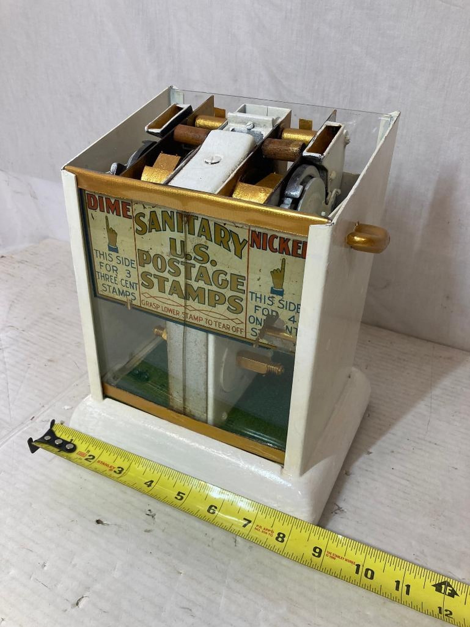 1930's "Schermack" Dual Unit Stamp Vending Machine (1 of 3)