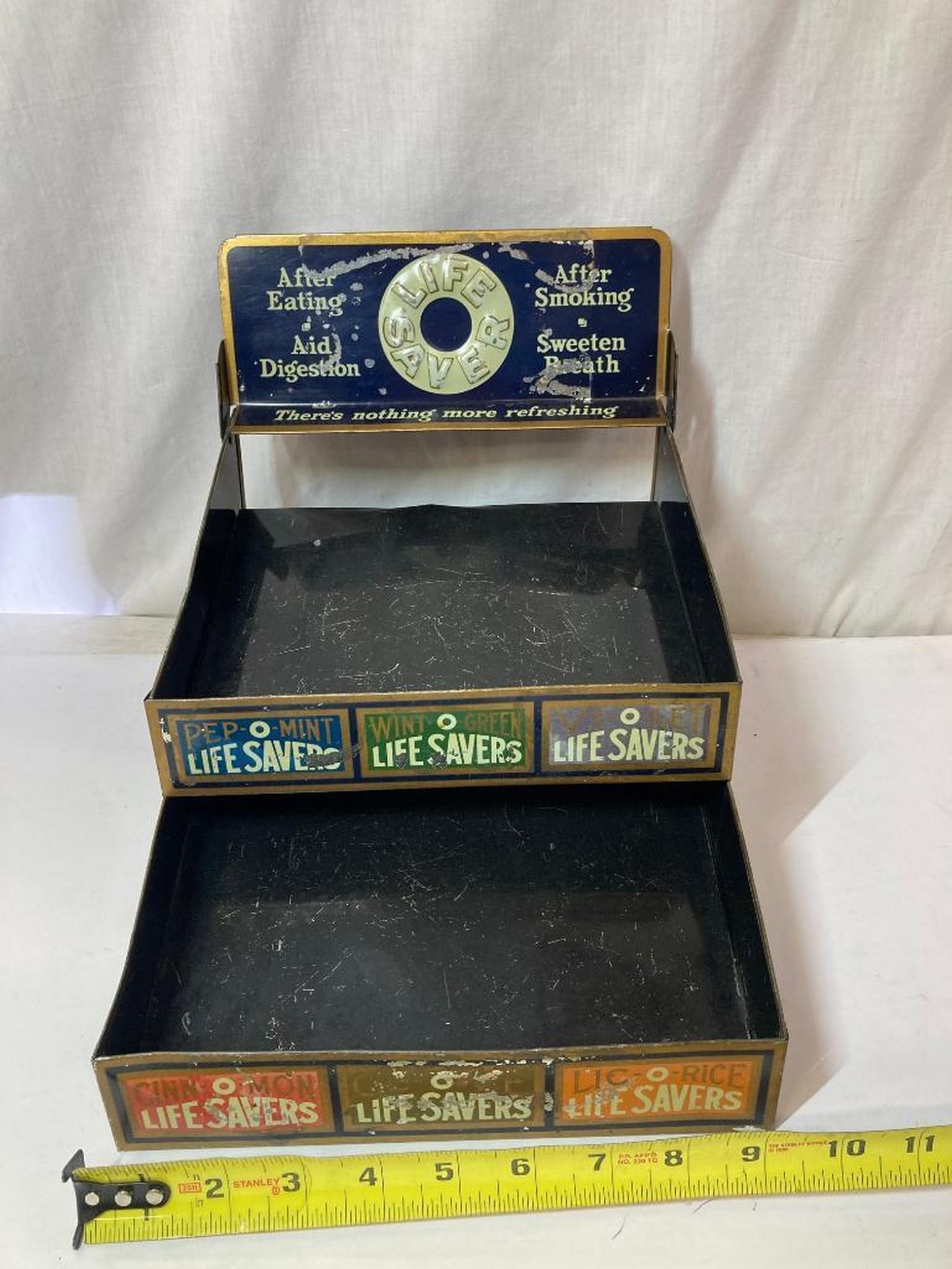 1920's "Life Savers Candy" Countertop Vending display (1 of 3)