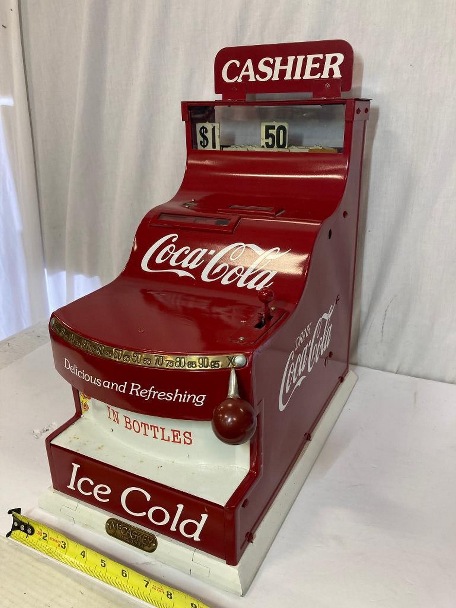 1920's "McCaskey: Coca Cola" Cash Register (1 of 5)