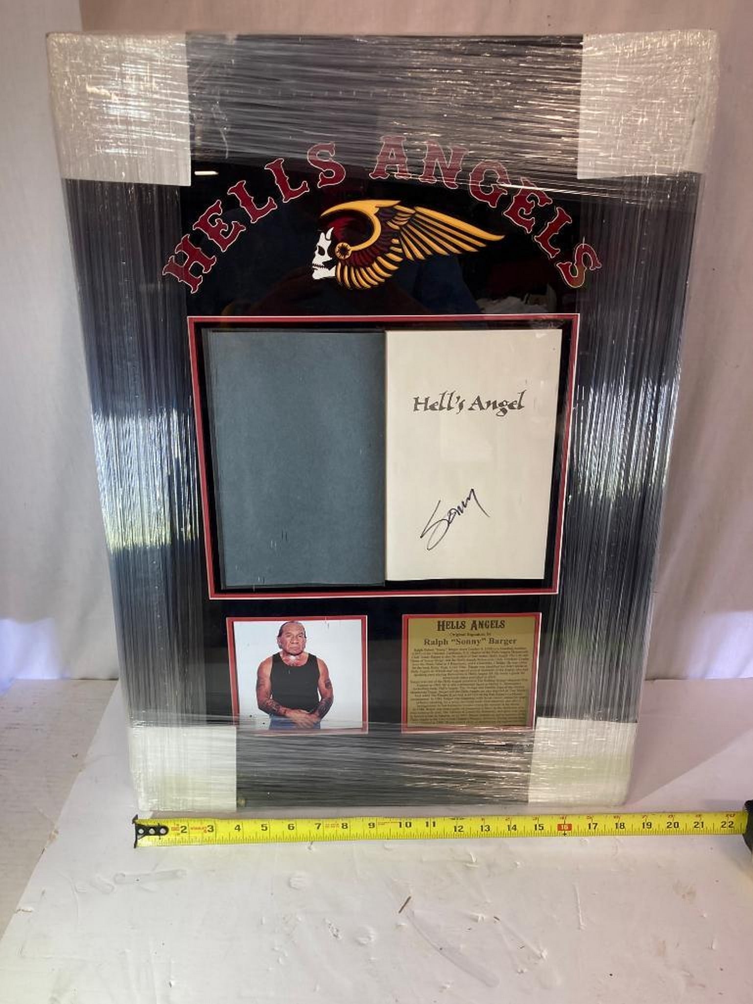 Hells Angels Motorcycle Gang Sam Barger Signed Book (1 of 4)