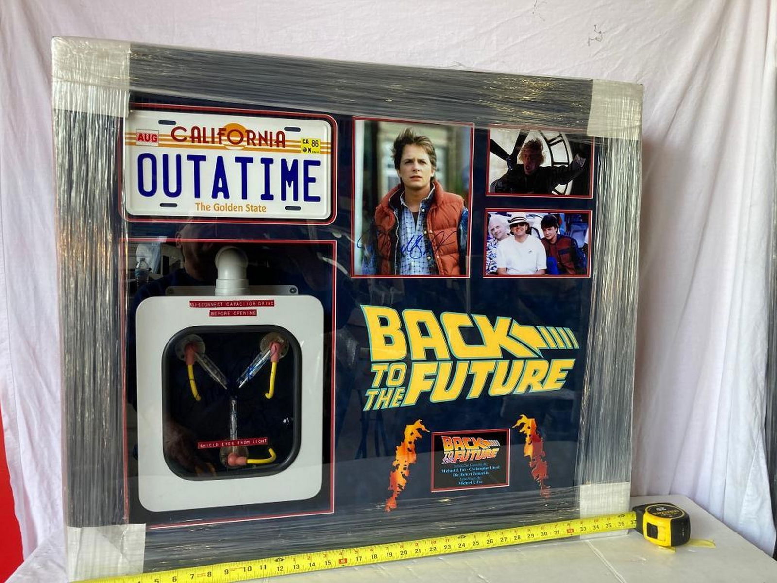 Back the Future Reproduction Flux Capacitor with Signatures: Back the Future Reproduction Flux Capacitor with Signatures